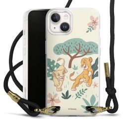 New Carry Case Transparent Stoff schwarz/gold