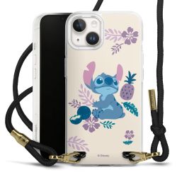 New Carry Case Transparent Stoff schwarz/gold