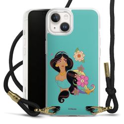 New Carry Case Transparent Stoff schwarz/gold