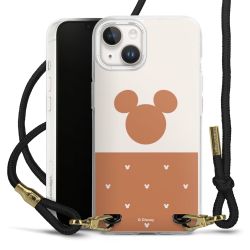 New Carry Case Transparent Stoff schwarz/gold