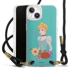 New Carry Case Transparent Stoff schwarz/gold