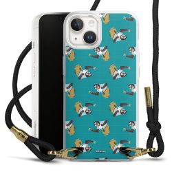 Carry Case Fabric black/gold