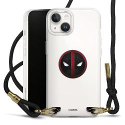 New Carry Case Transparent Stoff schwarz/gold