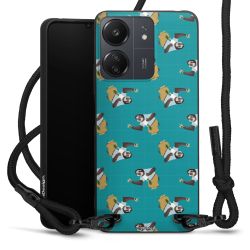 Carry Case Black Line Fabric black/matt black