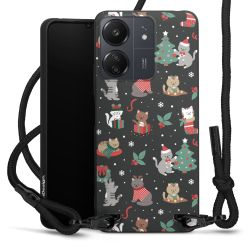 Carry Case Black Line Fabric black/matt black