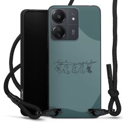 Carry Case Black Line Fabric black/matt black