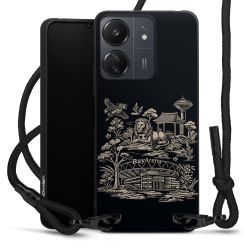 Carry Case Black Line Stoff schwarz/mattschwarz