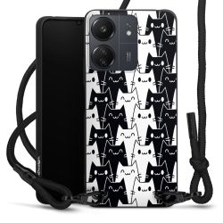 Carry Case Black Line Fabric black/matt black