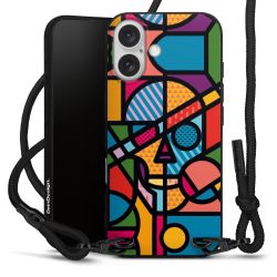 Carry Case Black Line Fabric black/matt black