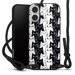 Carry Case Black Line Fabric black/matt black