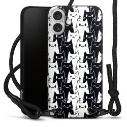 Carry Case Black Line Fabric black/matt black