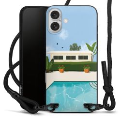 Carry Case Black Line Fabric black/matt black