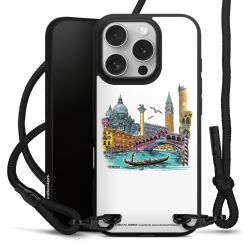 Carry Case Black Line Fabric black/matt black