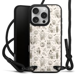 Carry Case Black Line Fabric black/matt black