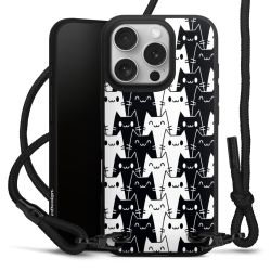 Carry Case Black Line Fabric black/matt black