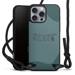 Carry Case Black Line Fabric black/matt black