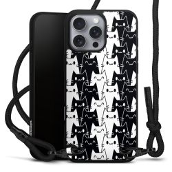 Carry Case Black Line Fabric black/matt black