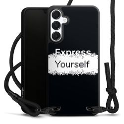 Carry Case Black Line Fabric black/matt black