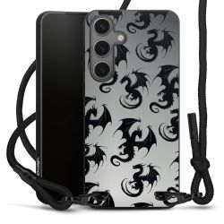 Carry Case Black Line Fabric black/matt black