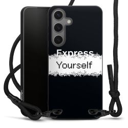 Carry Case Black Line Fabric black/matt black