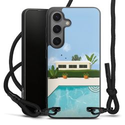 Carry Case Black Line Fabric black/matt black