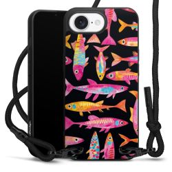 Carry Case Black Line Fabric black/matt black