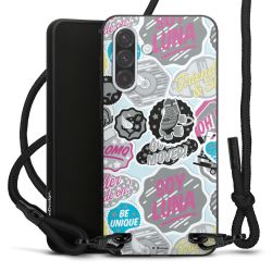 Carry Case Black Line Fabric black/matt black