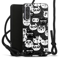 Carry Case Black Line Fabric black/matt black