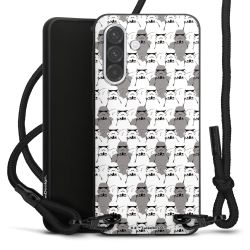 Carry Case Black Line Fabric black/matt black