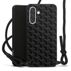 Carry Case Black Line Fabric black/matt black