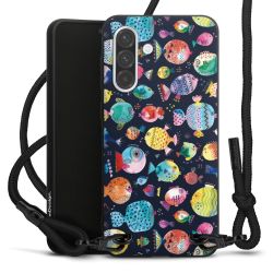 Carry Case Black Line Fabric black/matt black