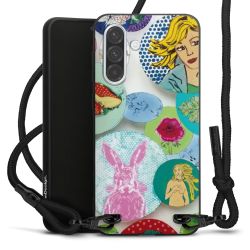 Carry Case Black Line Fabric black/matt black