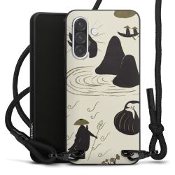 Carry Case Black Line Fabric black/matt black