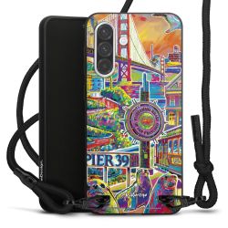 Carry Case Black Line Fabric black/matt black