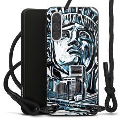 Carry Case Black Line Fabric black/matt black