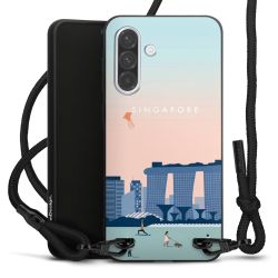 Carry Case Black Line Fabric black/matt black