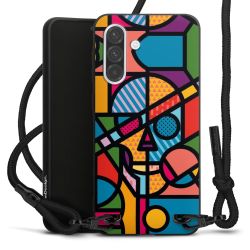 Carry Case Black Line Fabric black/matt black