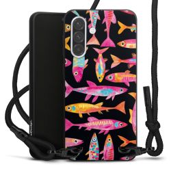 Carry Case Black Line Fabric black/matt black