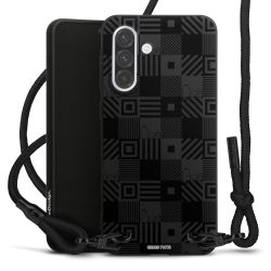 Carry Case Black Line Fabric black/matt black