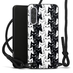 Carry Case Black Line Fabric black/matt black