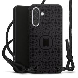 Carry Case Black Line Fabric black/matt black