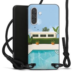 Carry Case Black Line Fabric black/matt black