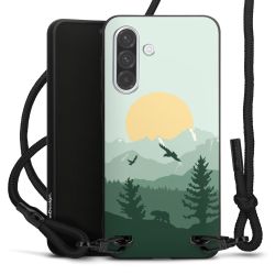 Carry Case Black Line Fabric black/matt black