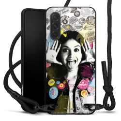 Carry Case Black Line Fabric black/matt black