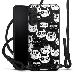 Carry Case Black Line Fabric black/matt black