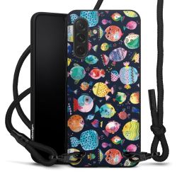 Carry Case Black Line Fabric black/matt black