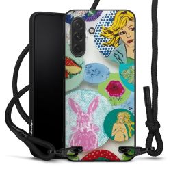 Carry Case Black Line Fabric black/matt black