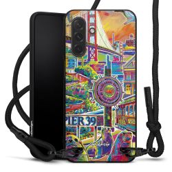 Carry Case Black Line Fabric black/matt black