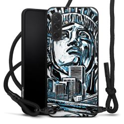 Carry Case Black Line Fabric black/matt black