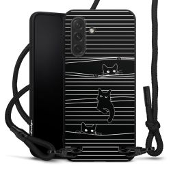 Carry Case Black Line Fabric black/matt black